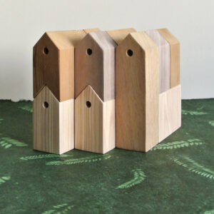Ubikubi 11+1 houten speelhuisjes