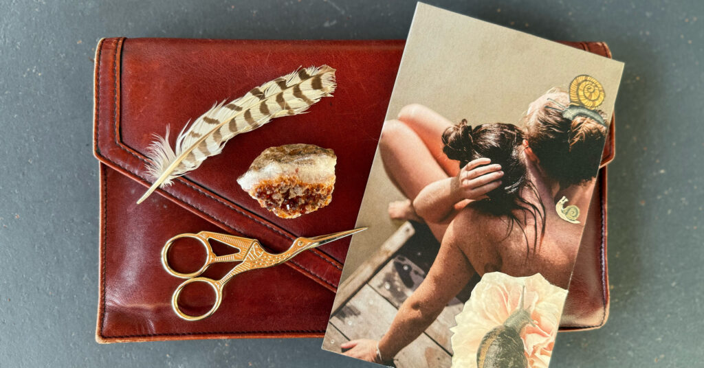 soulcollage cursus mijn eerste kaart